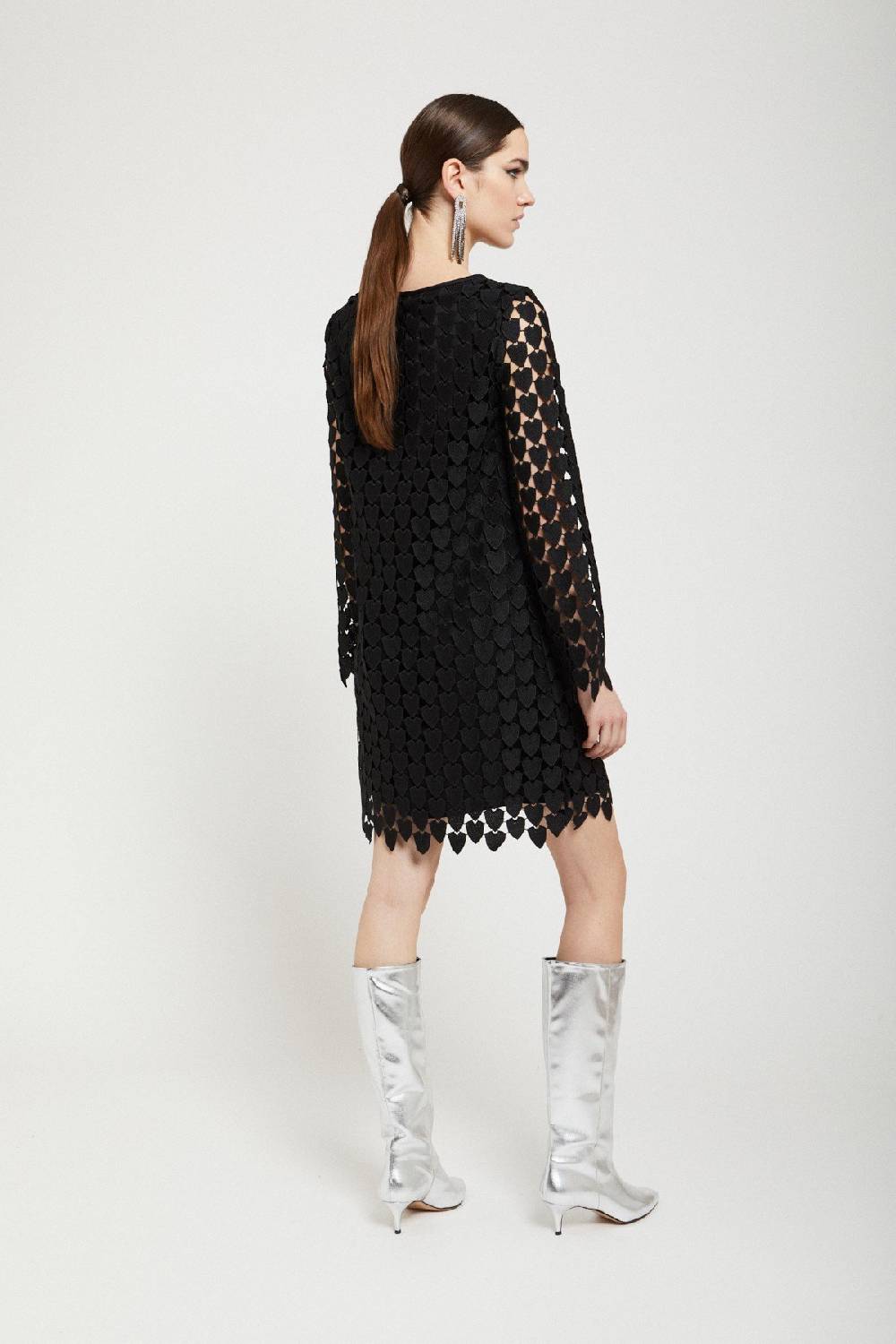 Ottod'Ame Short Dress With 3D