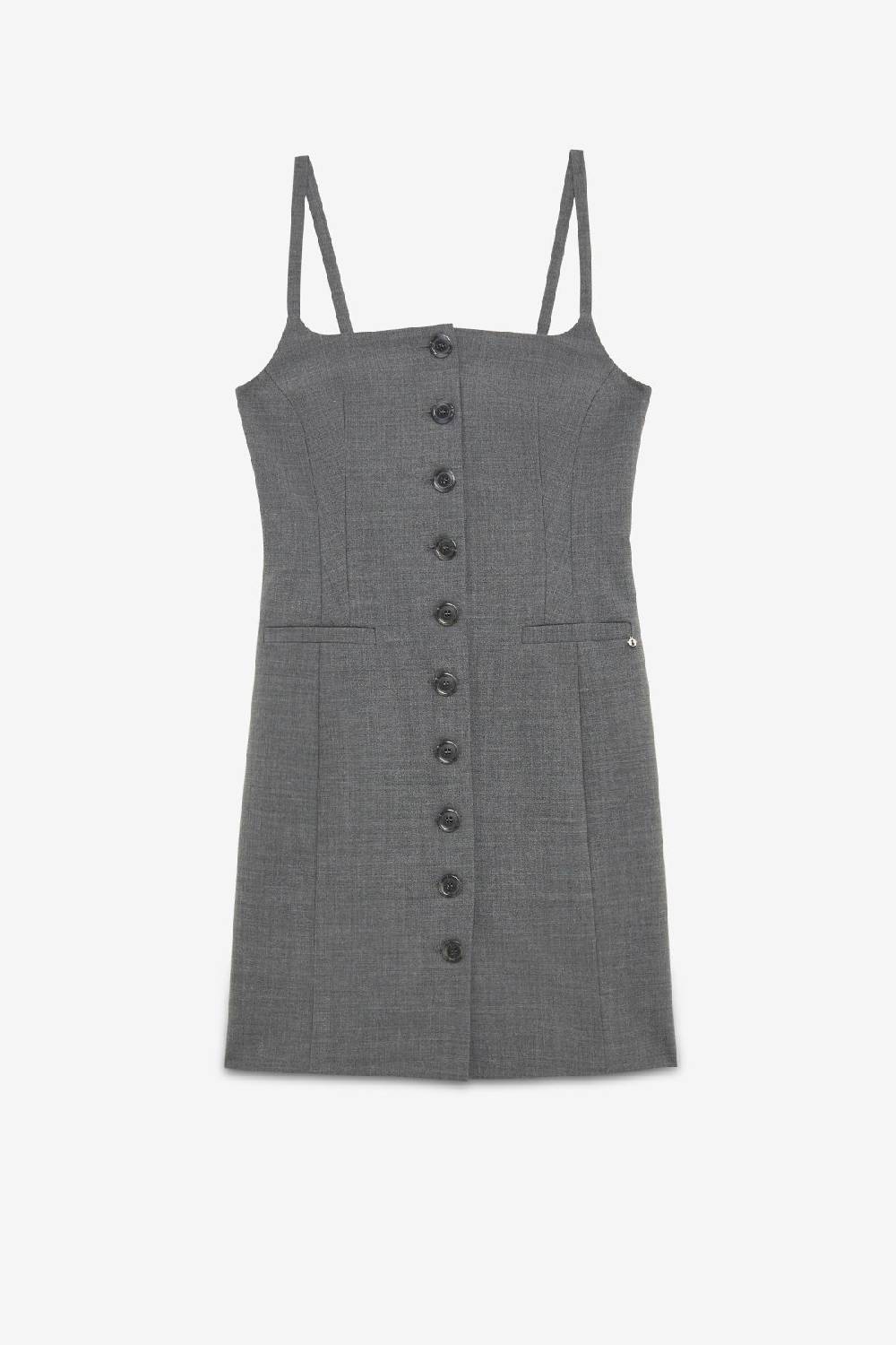 Ottod'Ame Short Dress With Buttons