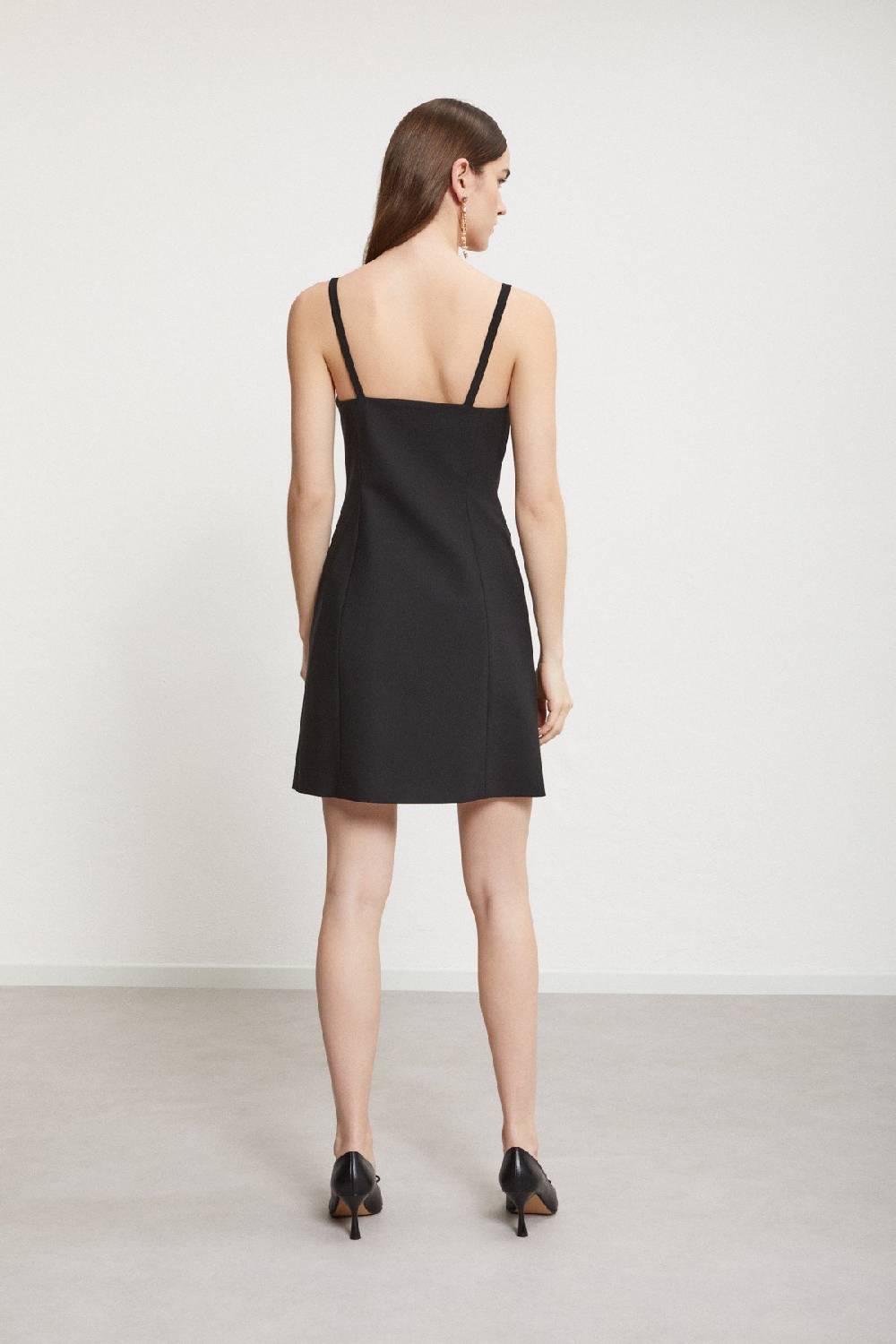 Ottod'Ame Short Dress With Buttons