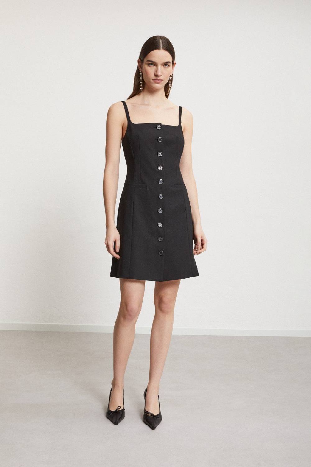 ottod'Ame Short dress with buttons