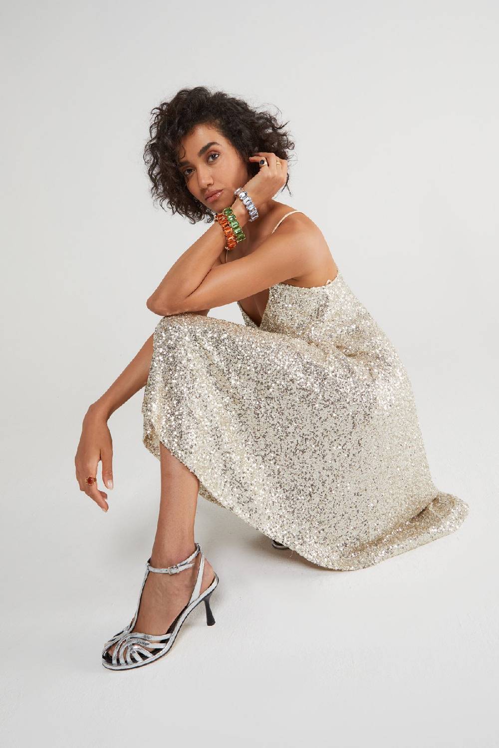 Ottod'Ame Short Dress With Sequins