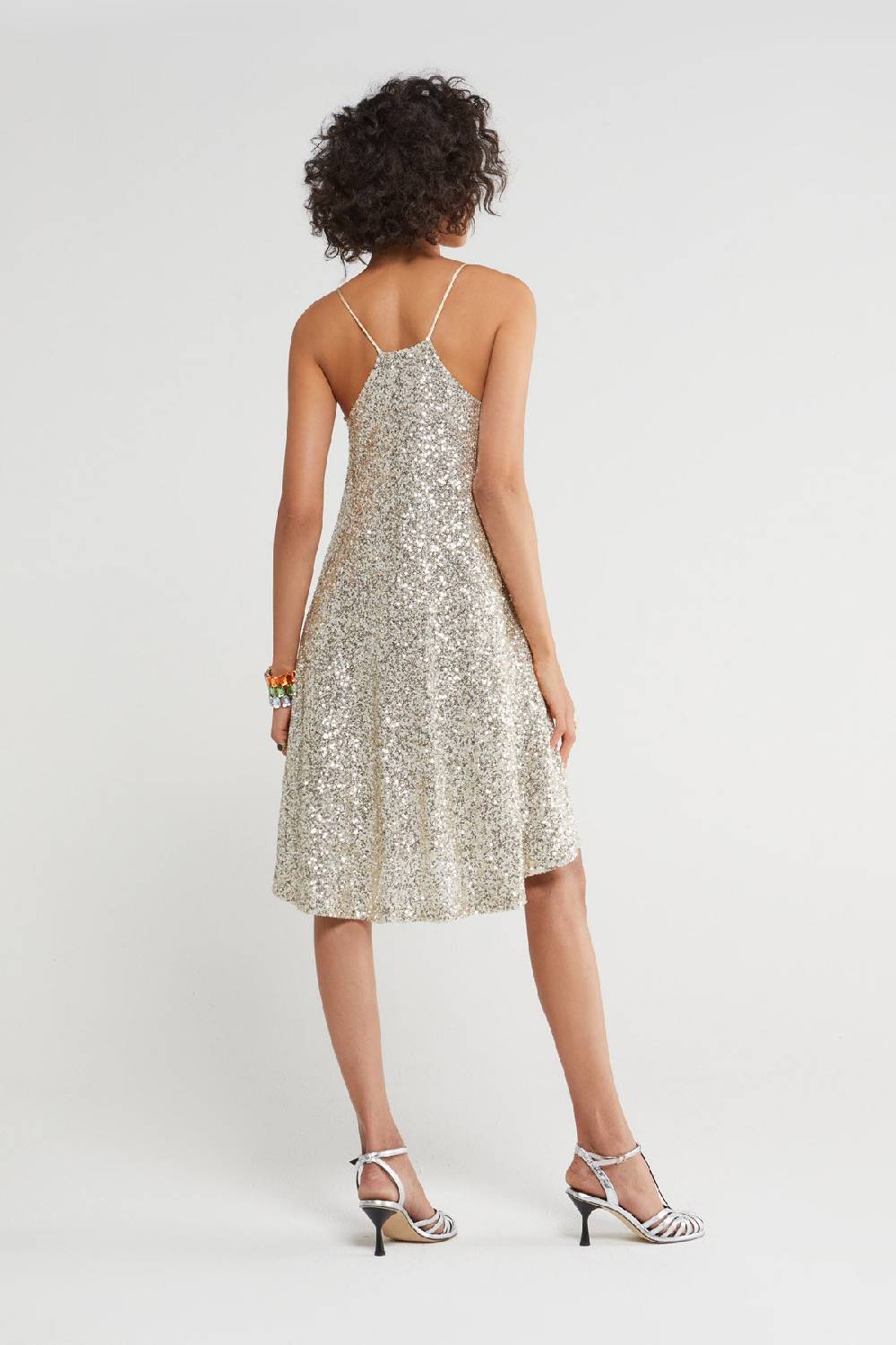 Ottod'Ame Short Dress With Sequins