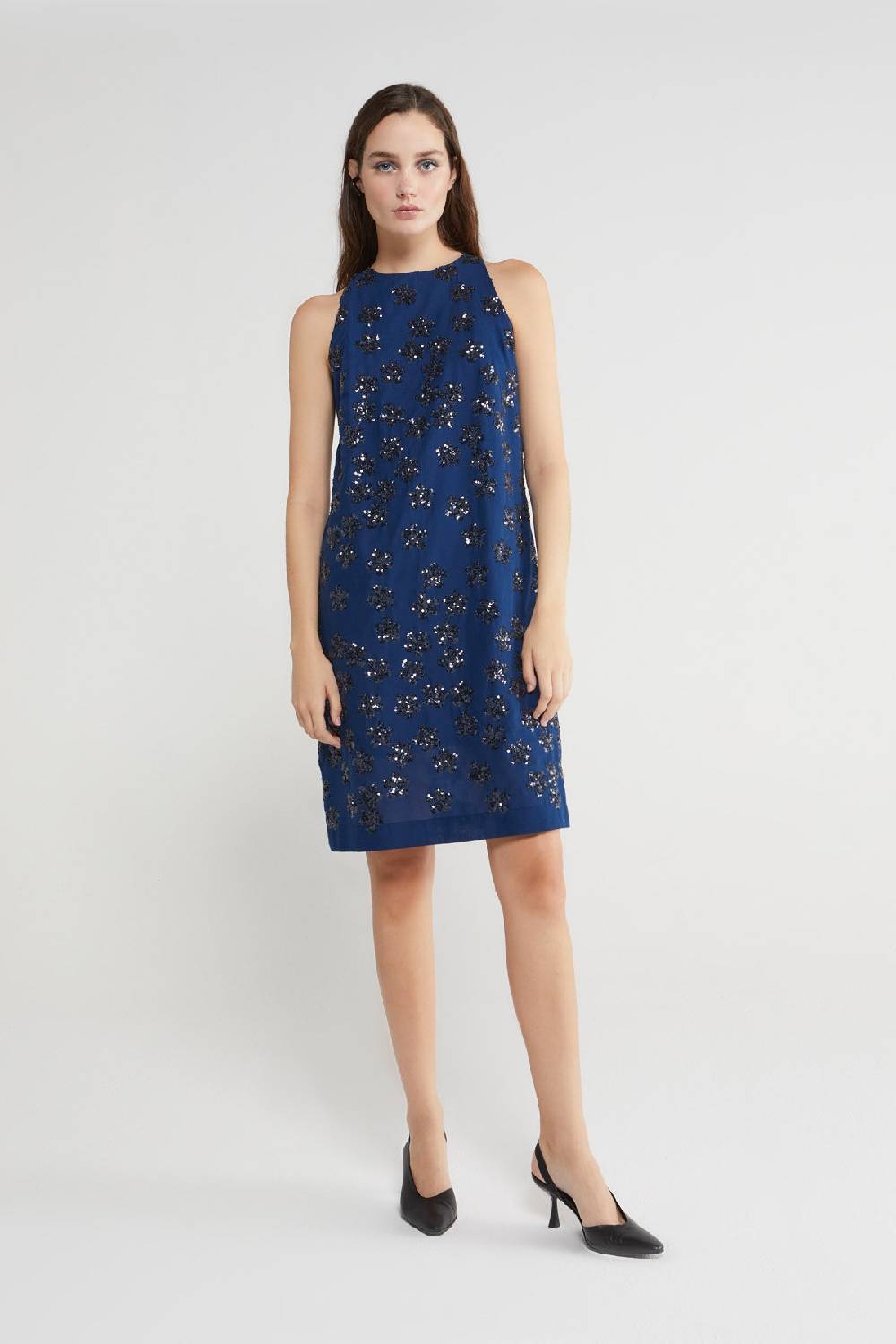 Ottod'Ame Short Dress With Sequins