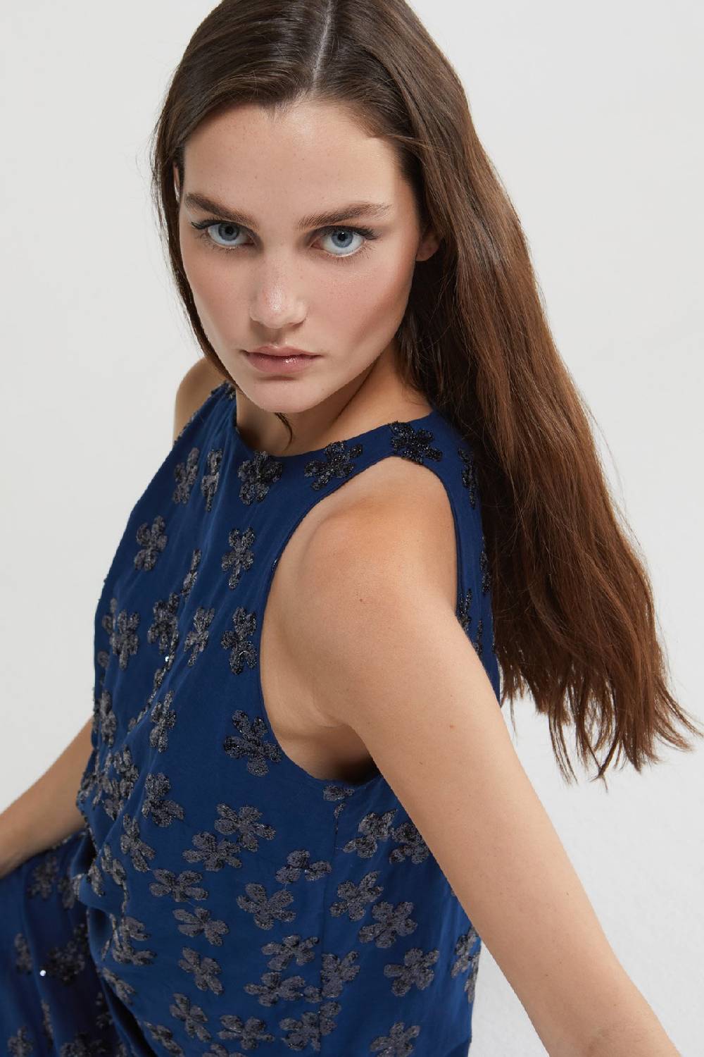 Ottod'Ame Short Dress With Sequins