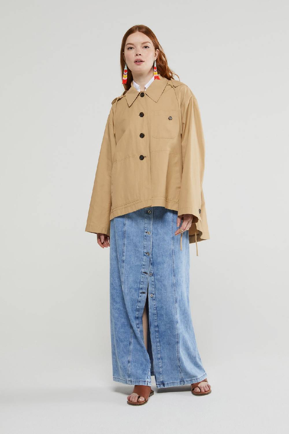 Ottod'Ame Short Raincoat