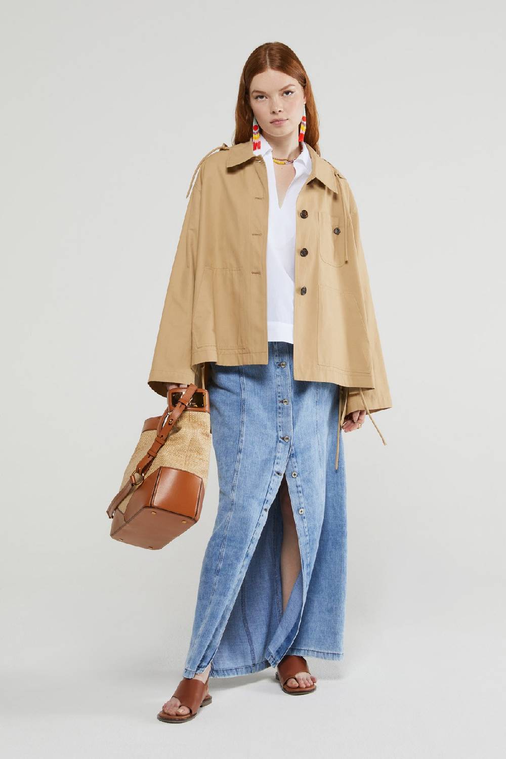 ottod'Ame Short raincoat