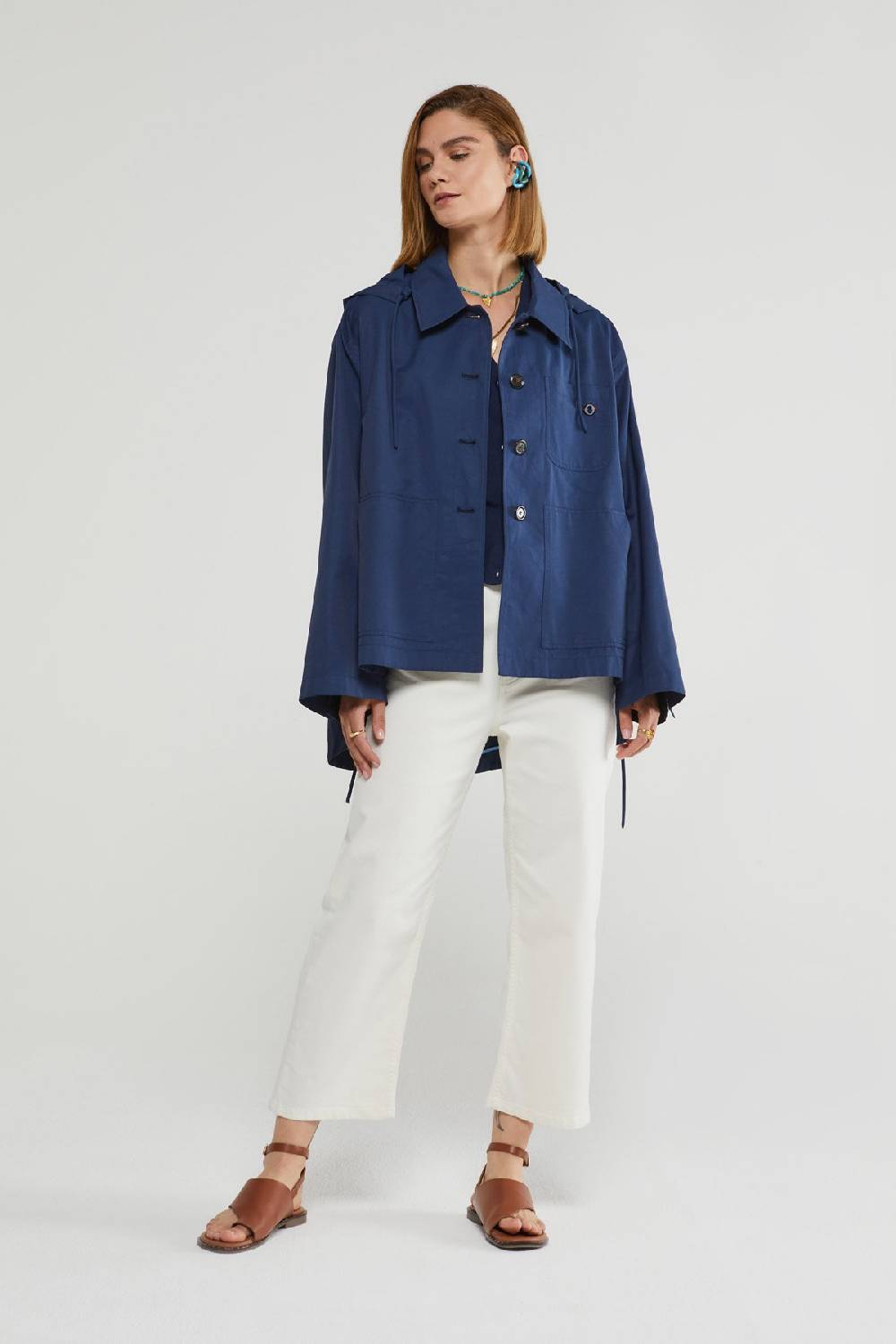 ottod'Ame Short raincoat