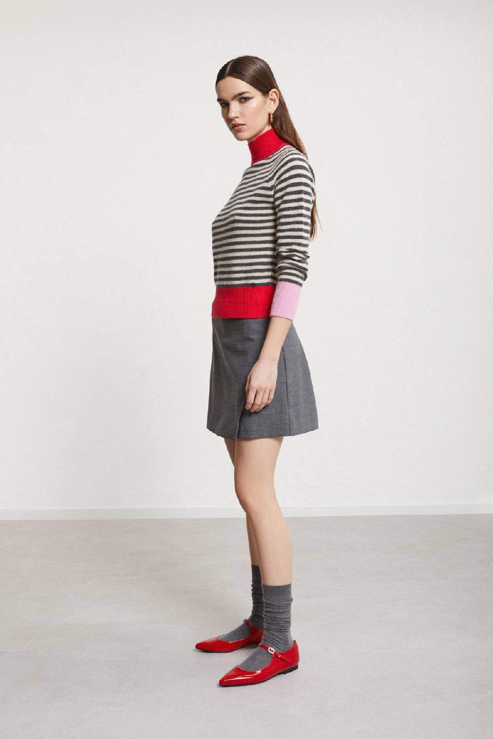 Ottod'Ame Short Trapeze Skirt