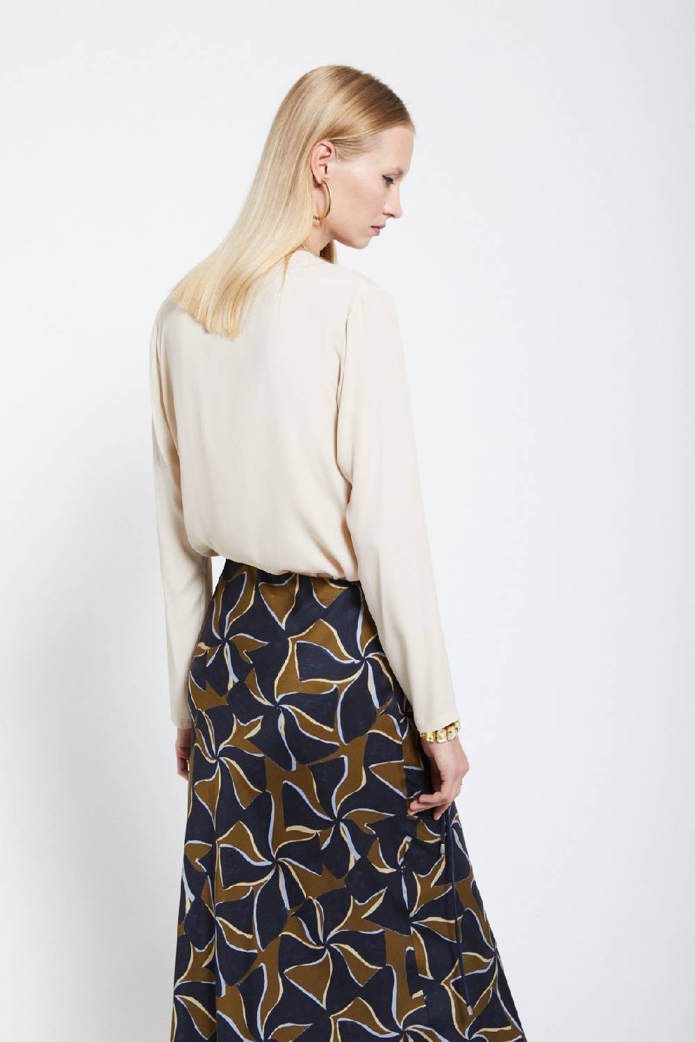 Ottod'Ame Silk-blend Blouse