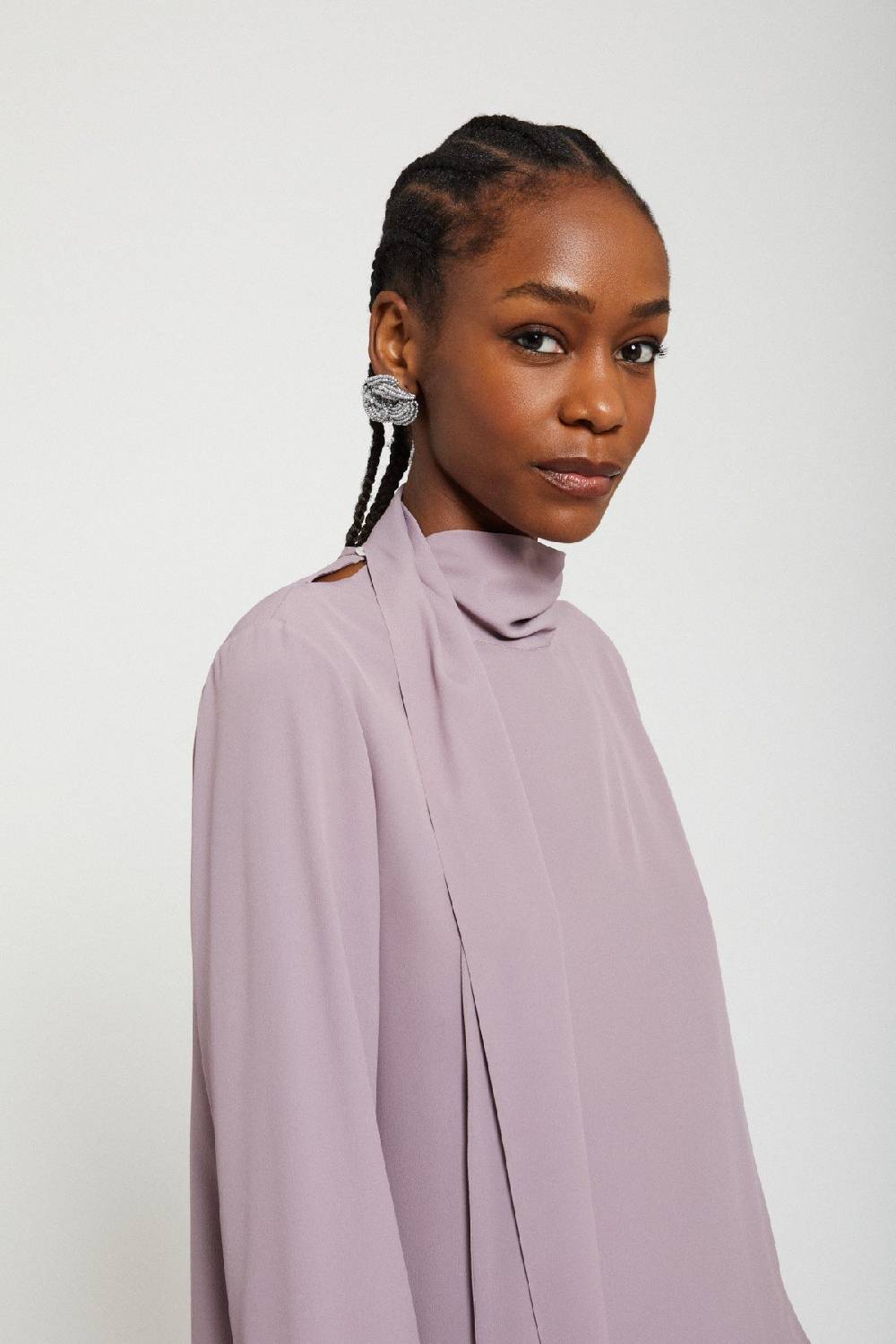 Ottod'Ame Silk-blend Blouse