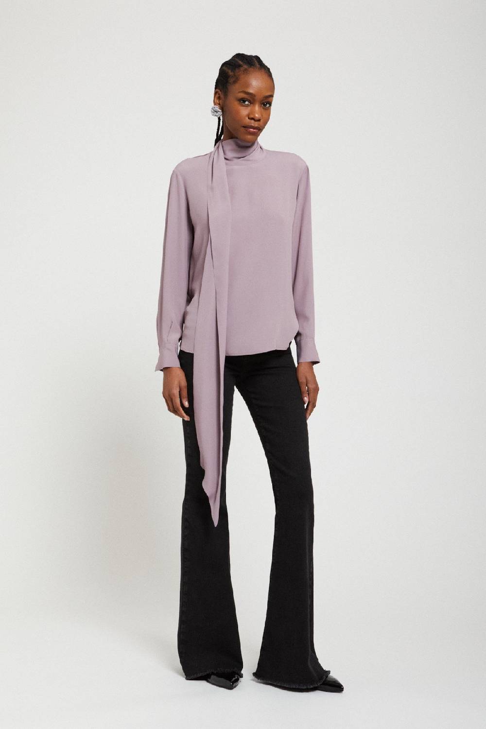 ottod'Ame Silk-blend blouse