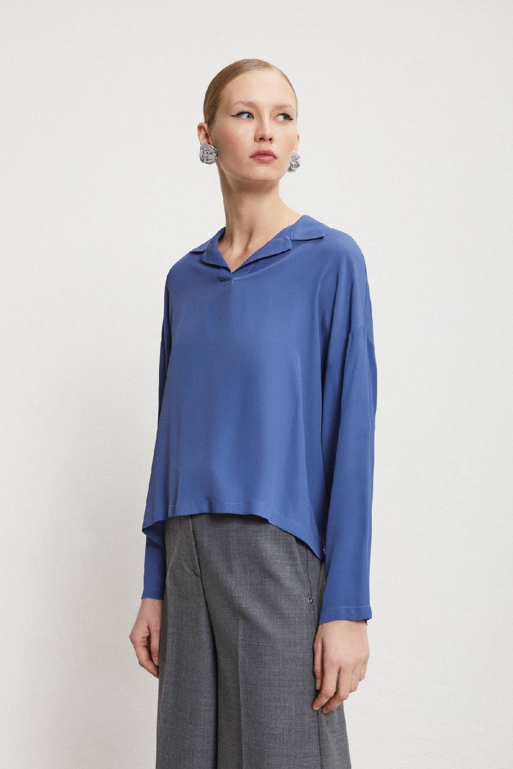 Ottod'Ame Silk-blend Blouse