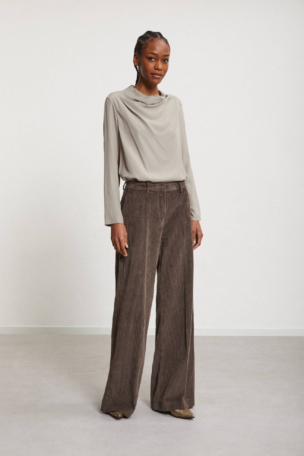 ottod'Ame Silk-blend blouse