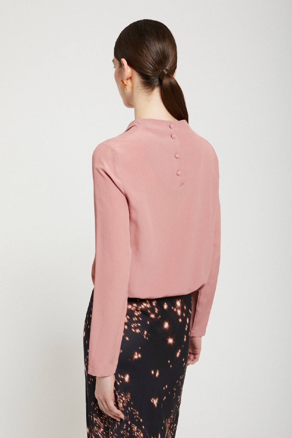 Ottod'Ame Silk-blend Blouse