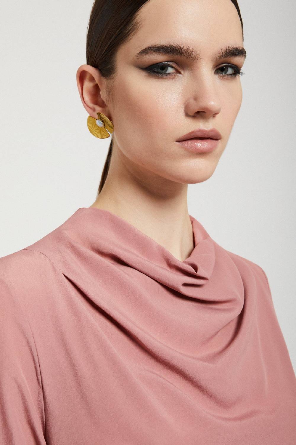 Ottod'Ame Silk-blend Blouse