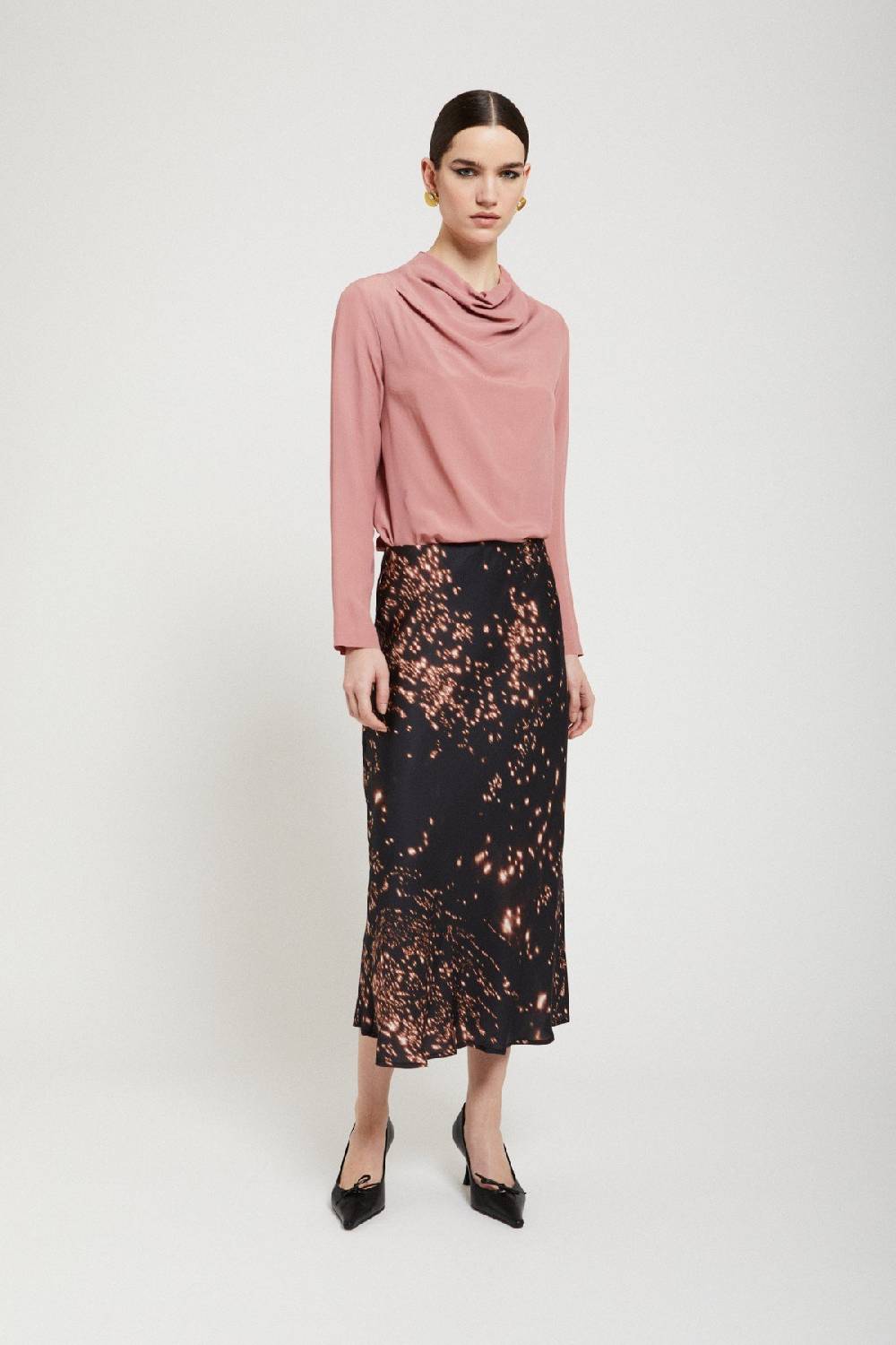 ottod'Ame Silk-blend blouse