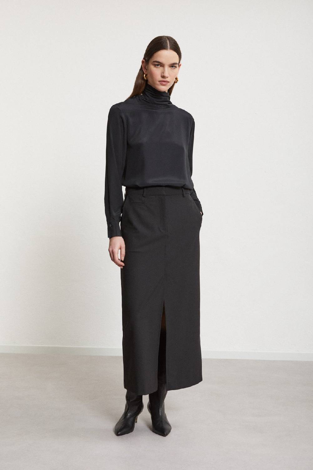 ottod'Ame Silk-blend blouse