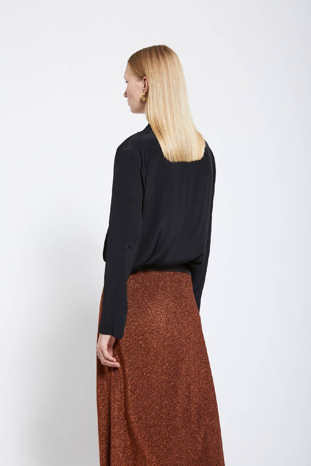 Ottod'Ame Silk-blend Blouse