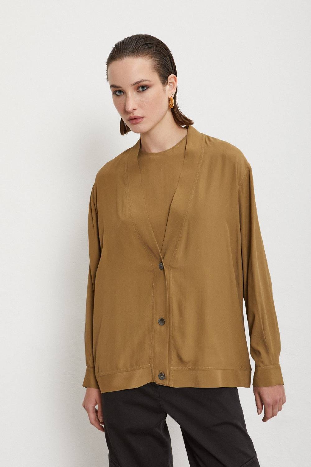 Ottod'Ame Silk Blend Cardigan