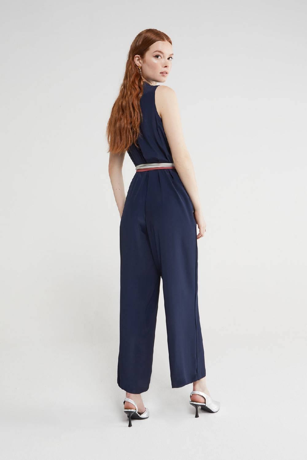 Ottod'Ame Silk Blend Jumpsuit
