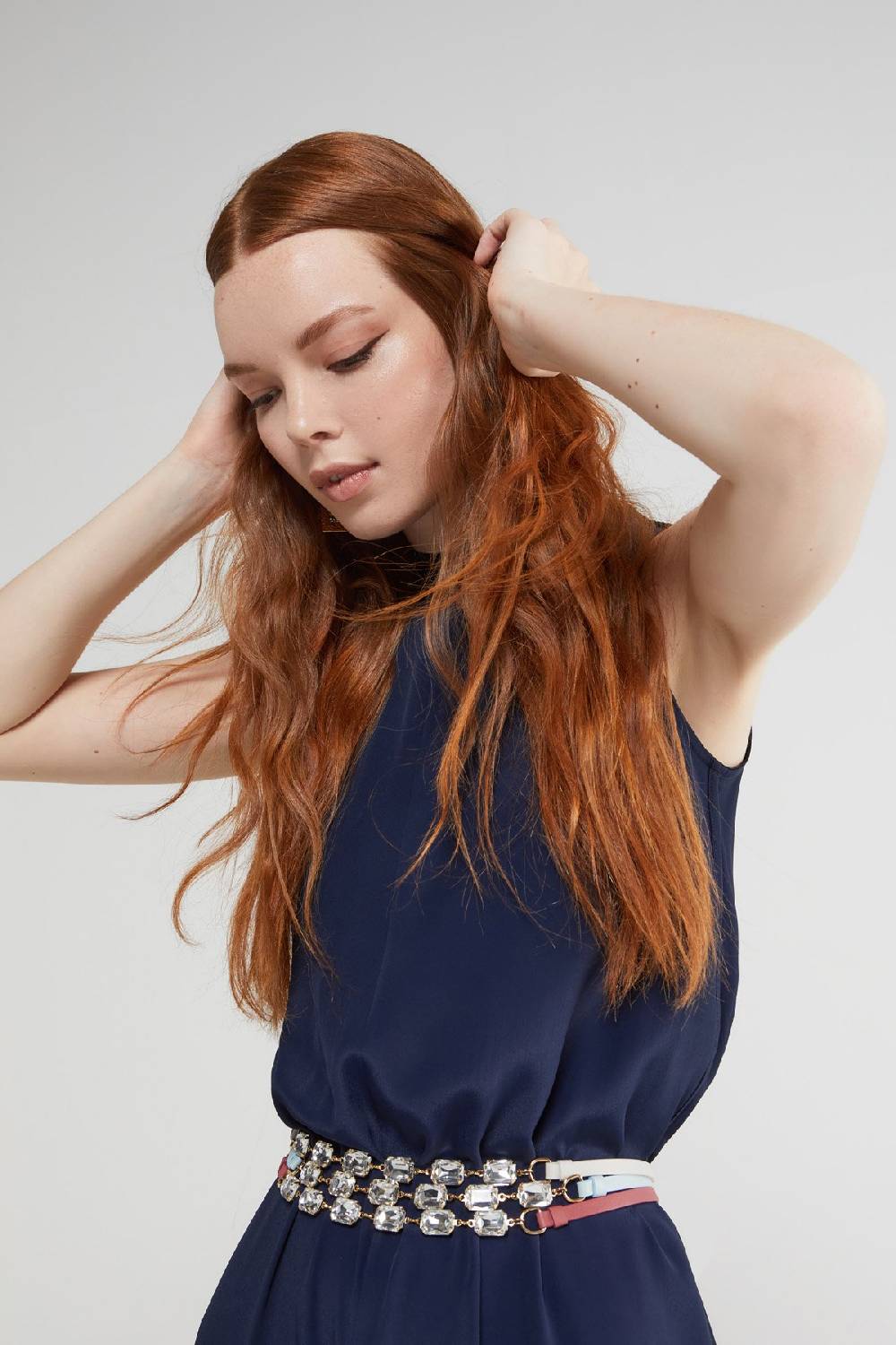 Ottod'Ame Silk Blend Jumpsuit