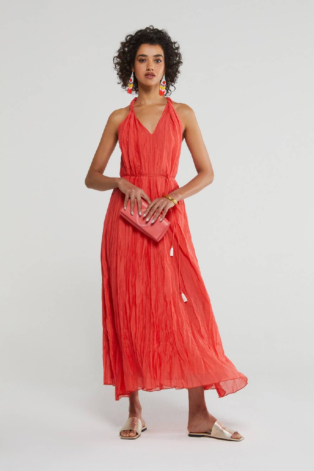 ottod'Ame Silk blend long dress