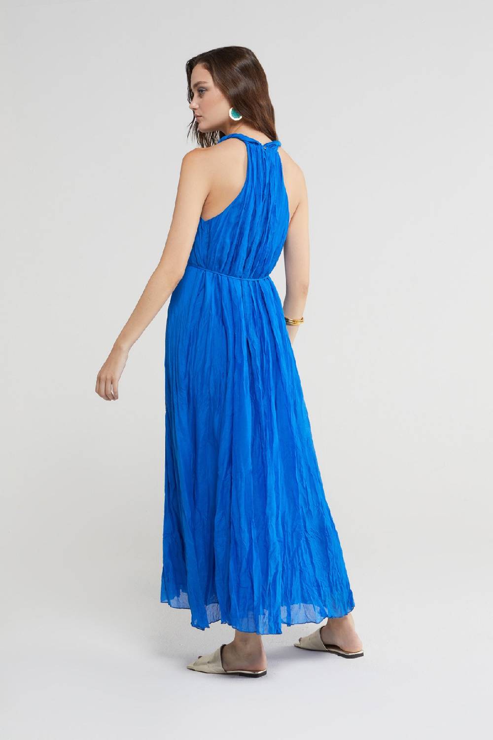 Ottod'Ame Silk Blend Long Dress