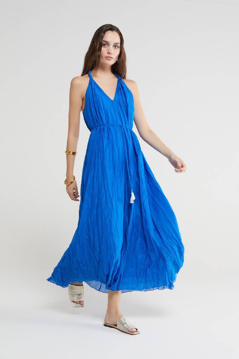 ottod'Ame Silk blend long dress