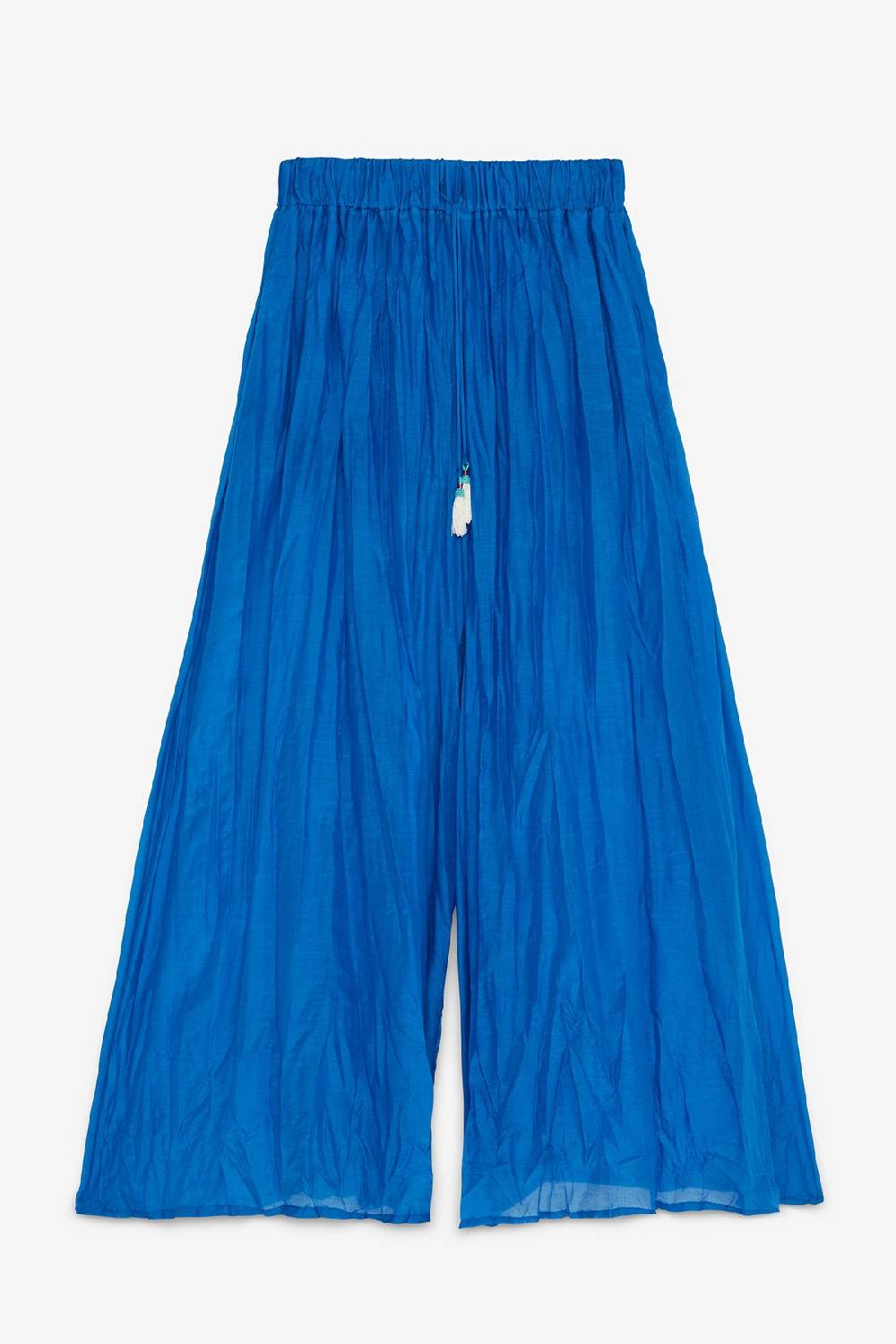 Ottod'Ame Silk Blend Palazzo Trousers