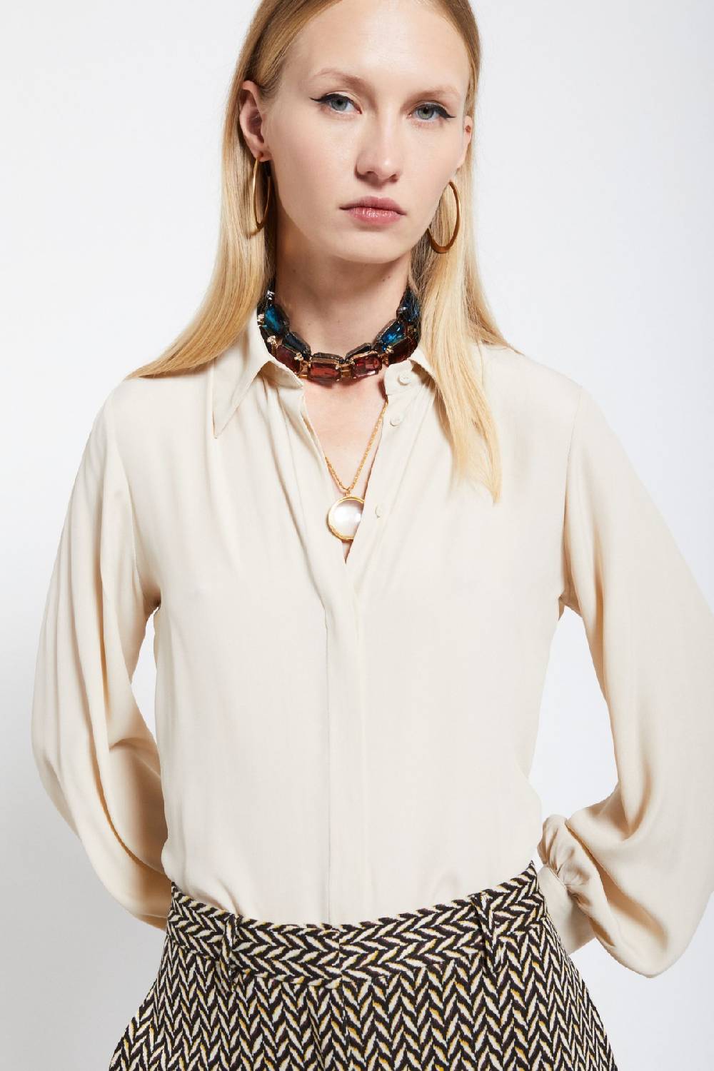 Ottod'Ame Silk-blend Shirt