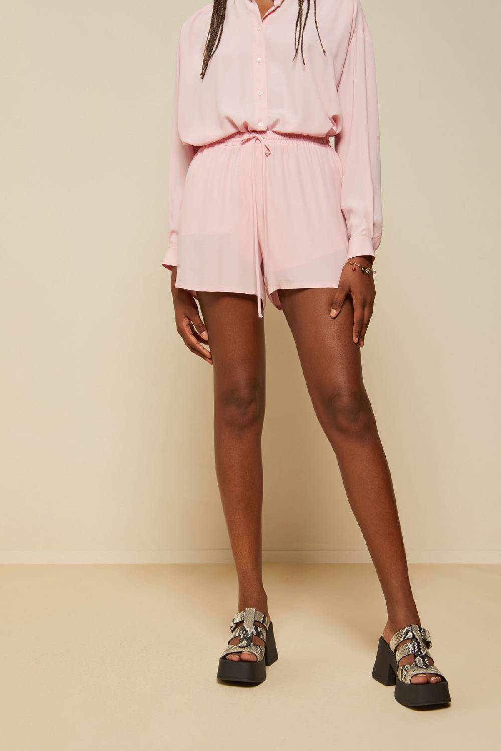 Ottod'Ame Silk Blend Shorts