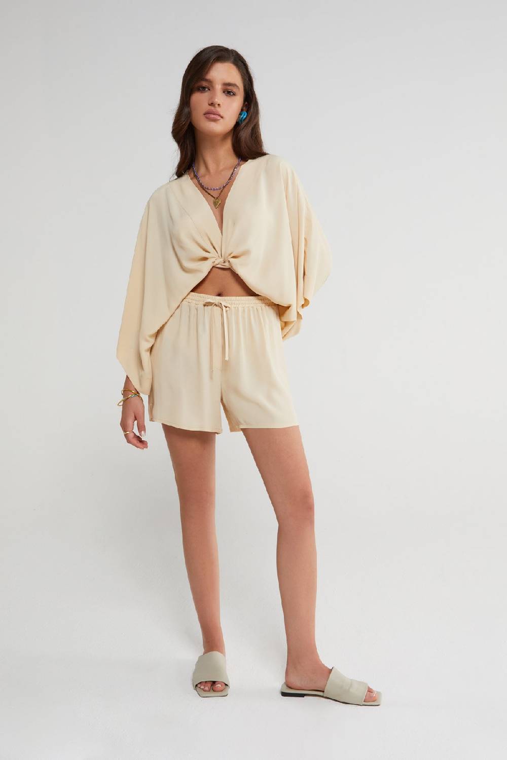 ottod'Ame Silk blend shorts