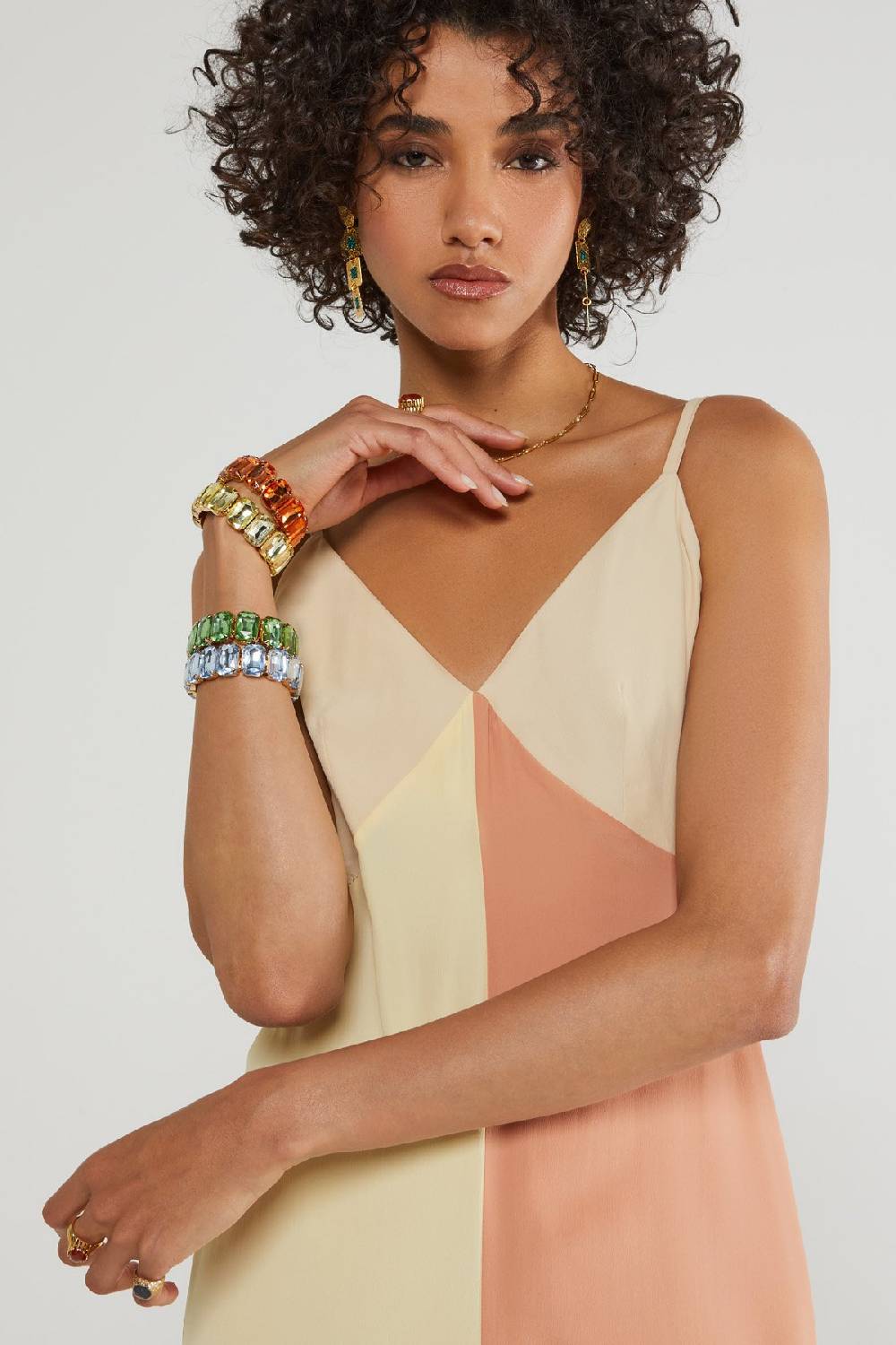 Ottod'Ame Silk Blend Slip Dress