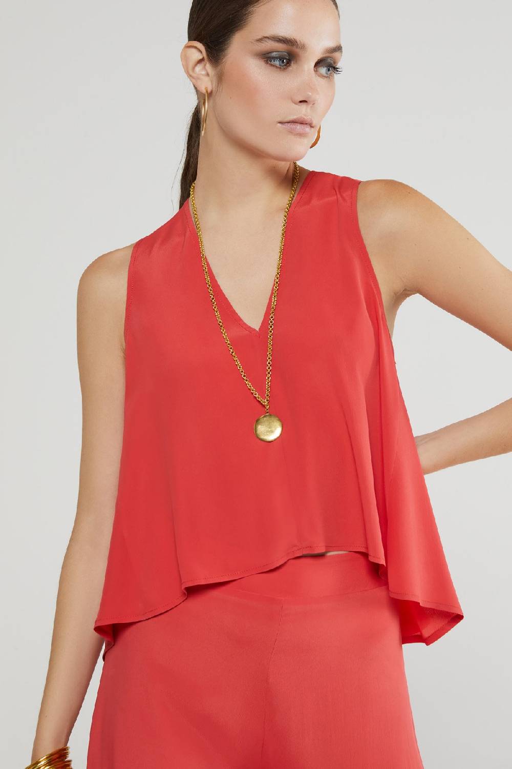 Ottod'Ame Silk Blend Top