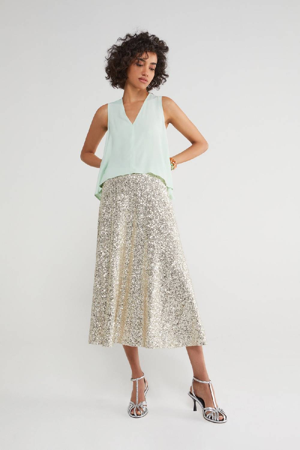 Ottod'Ame Silk Blend Top