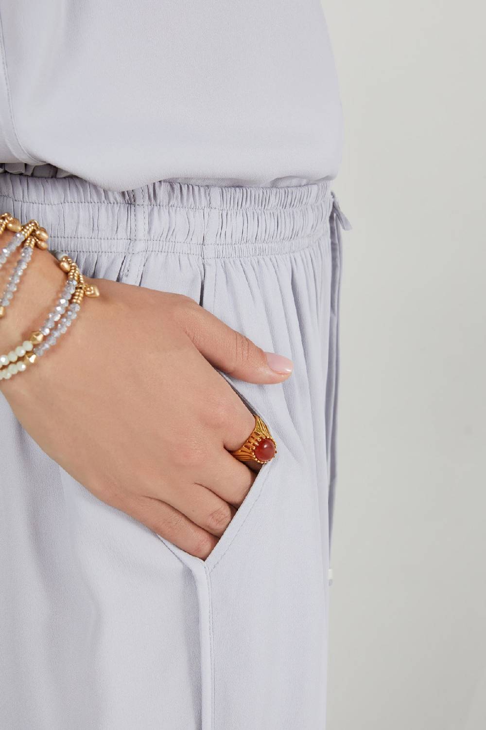 Ottod'Ame Silk Blend Trousers