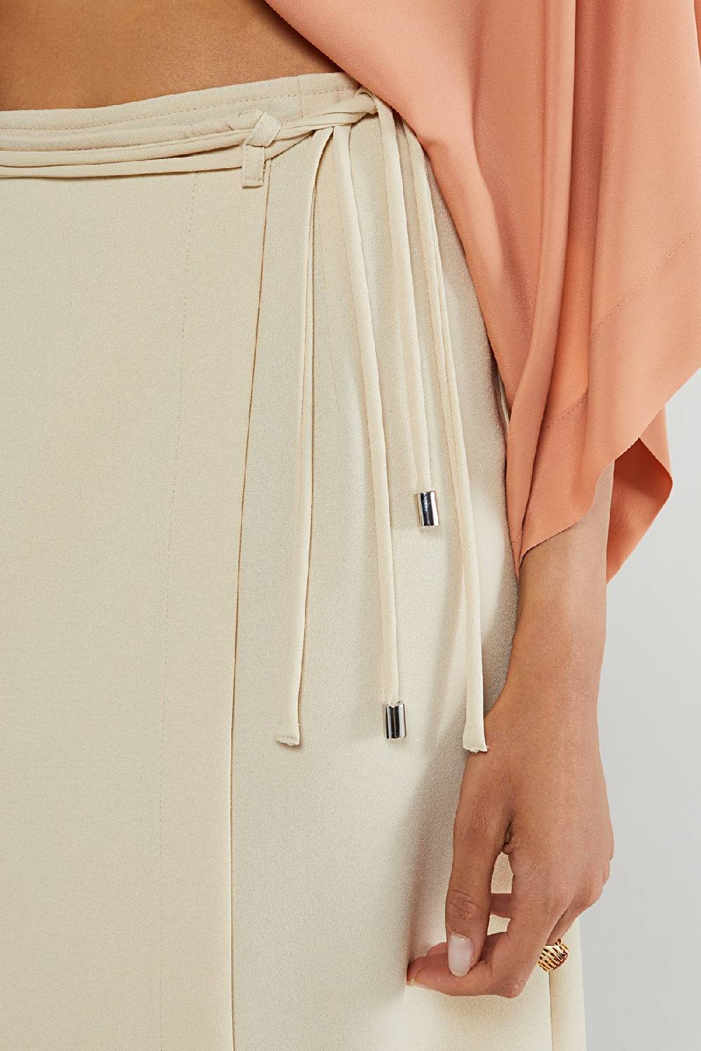 Ottod'Ame Skirt With Lace At The Waist