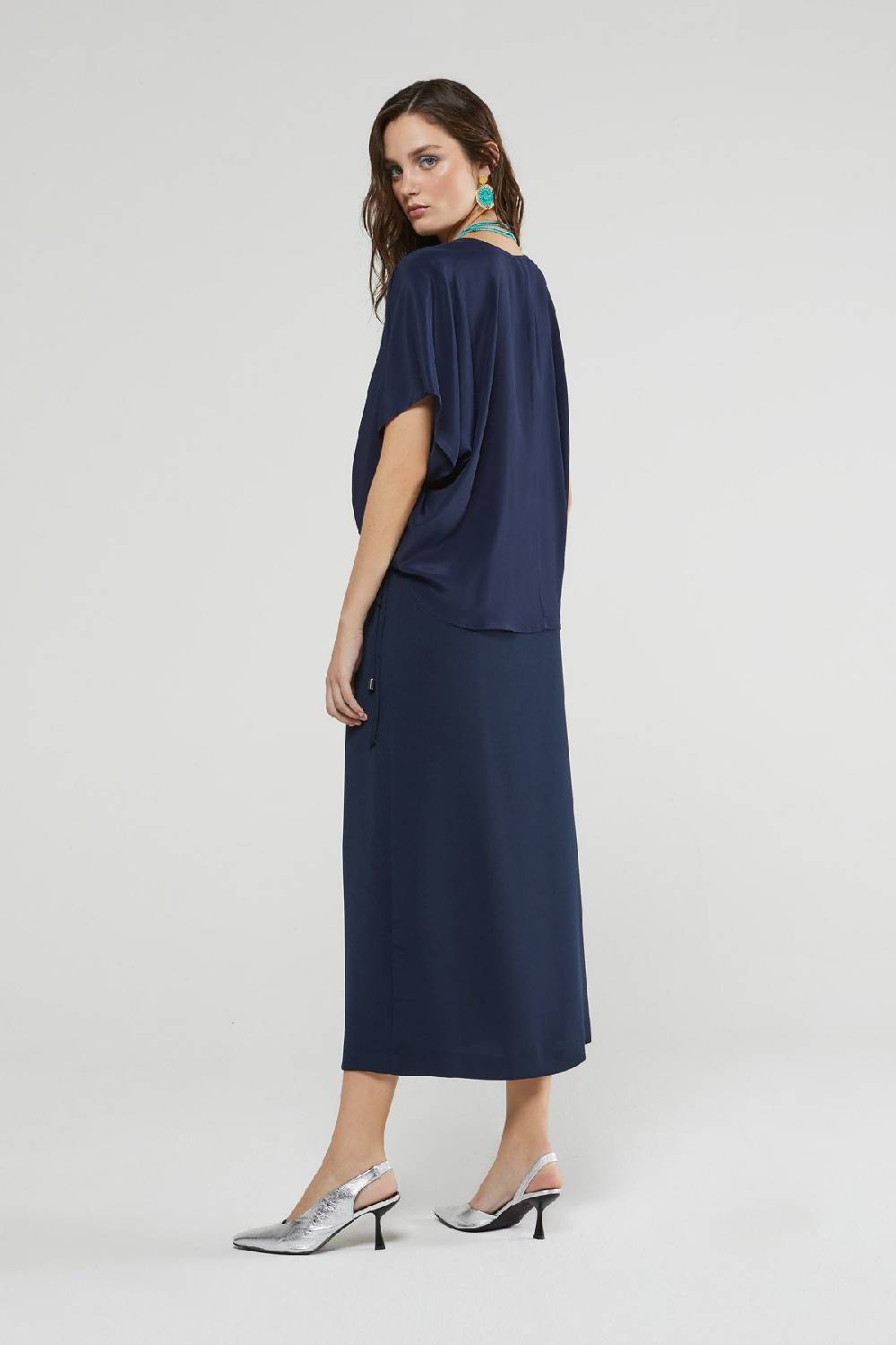 Ottod'Ame Skirt With Lace At The Waist