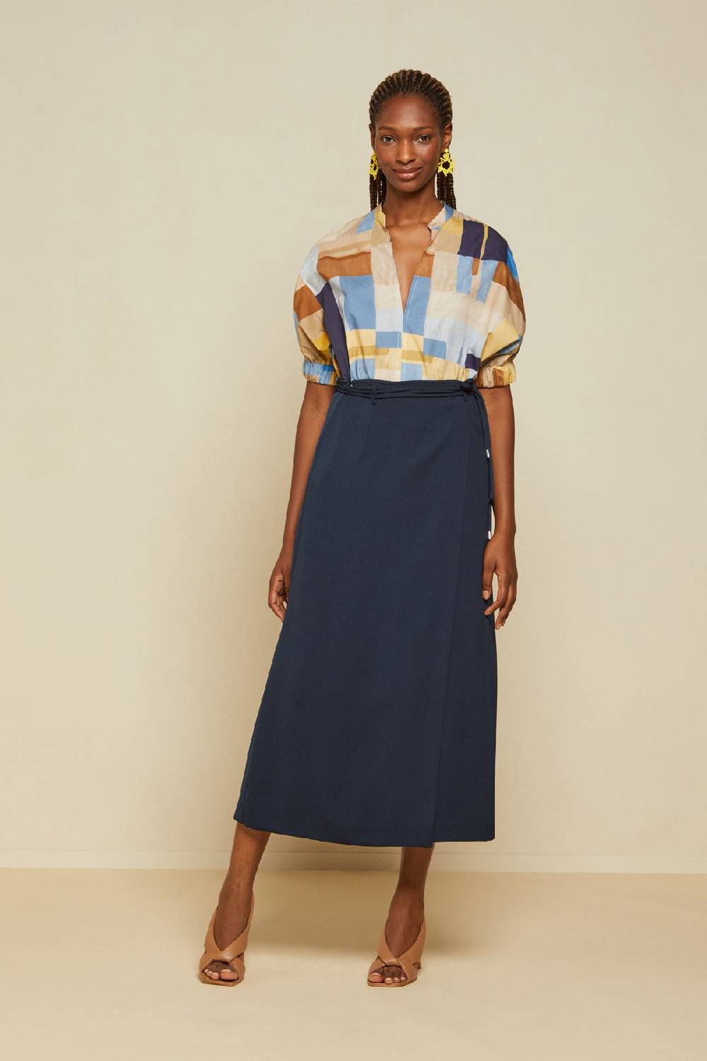 Ottod'Ame Skirt With Lace At The Waist