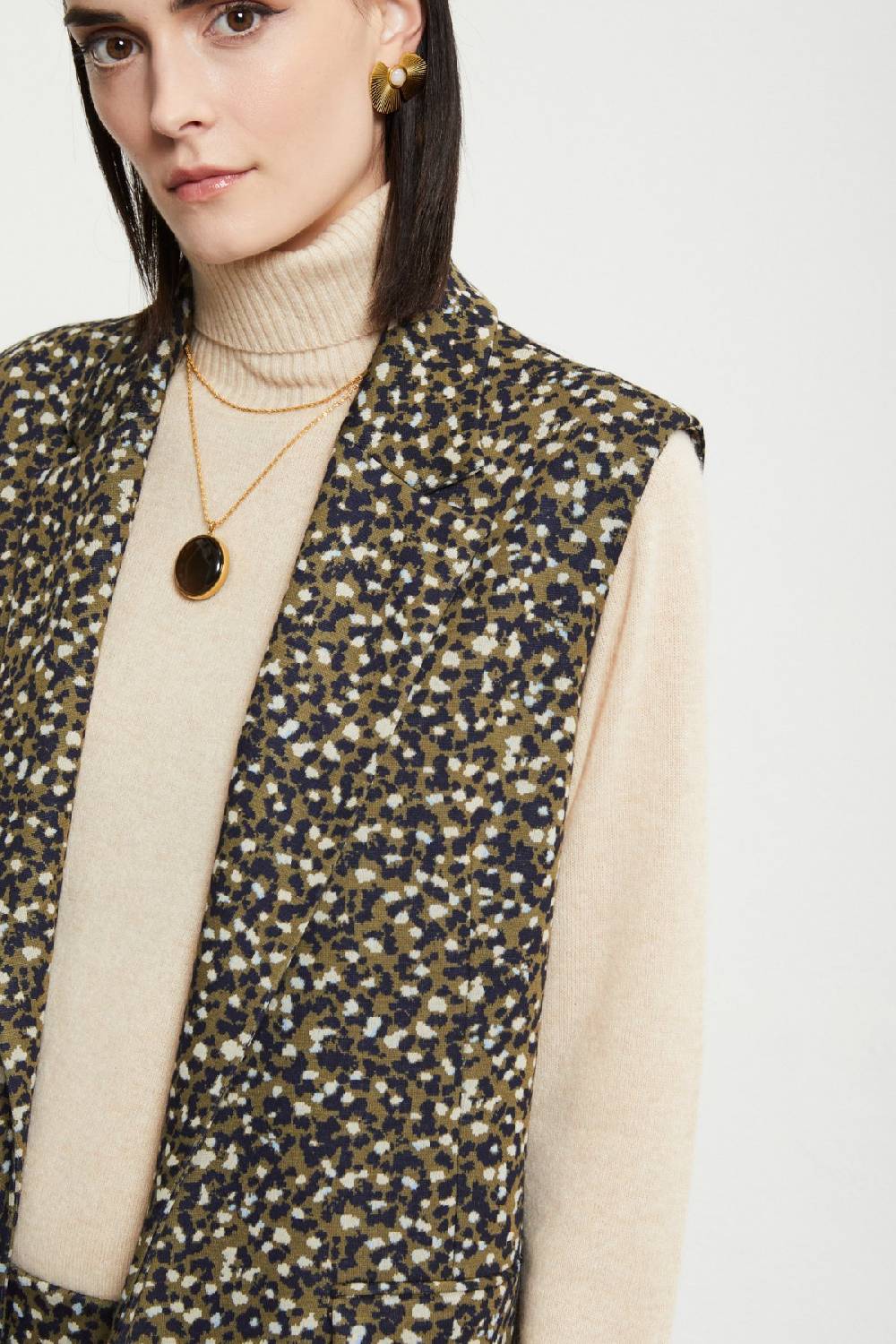 Ottod'Ame Sleeveless Blazer