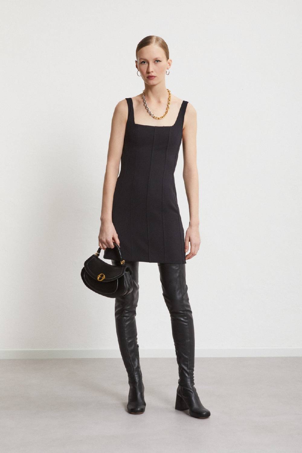 Ottod'Ame Solid Sheath Dress