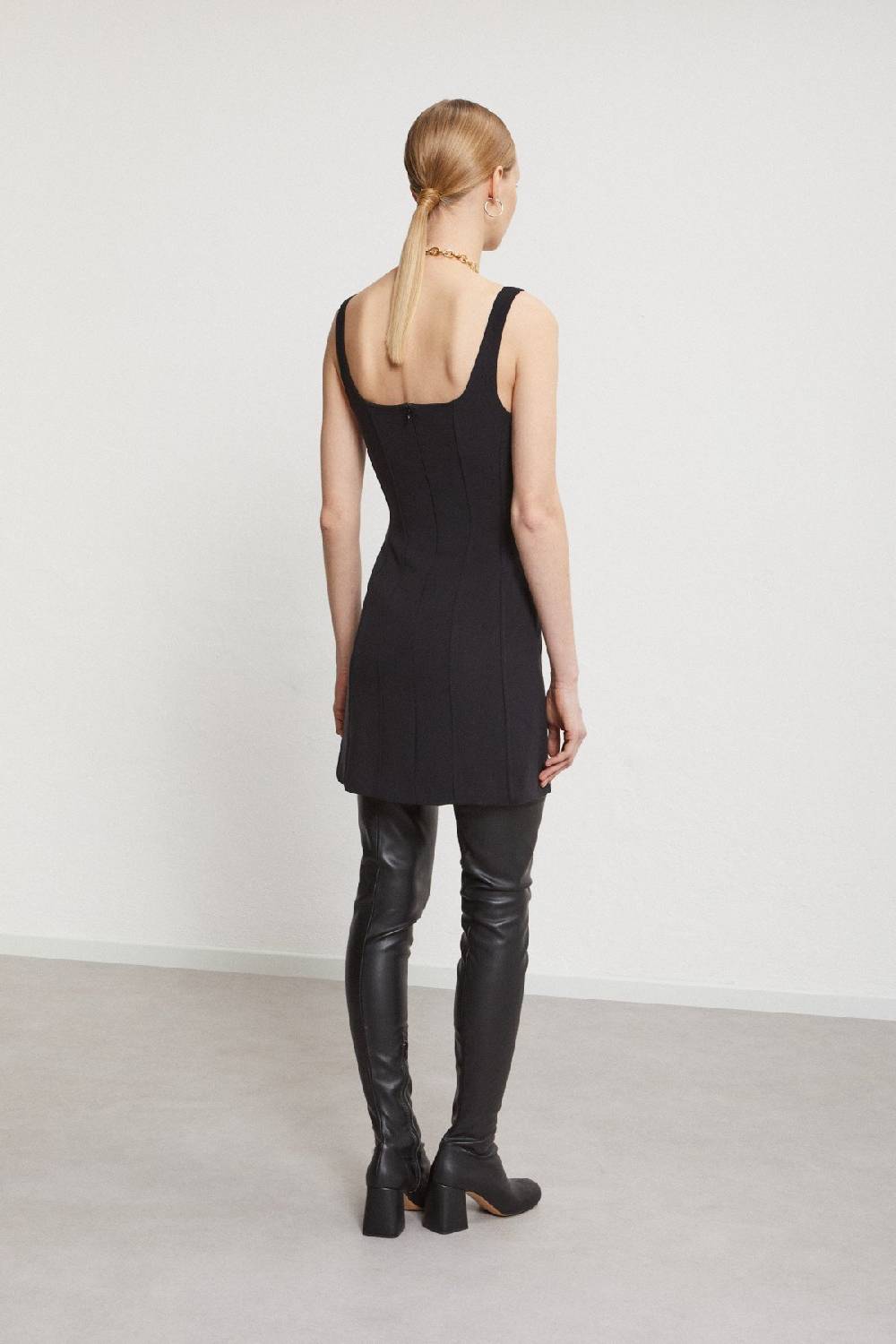 Ottod'Ame Solid Sheath Dress