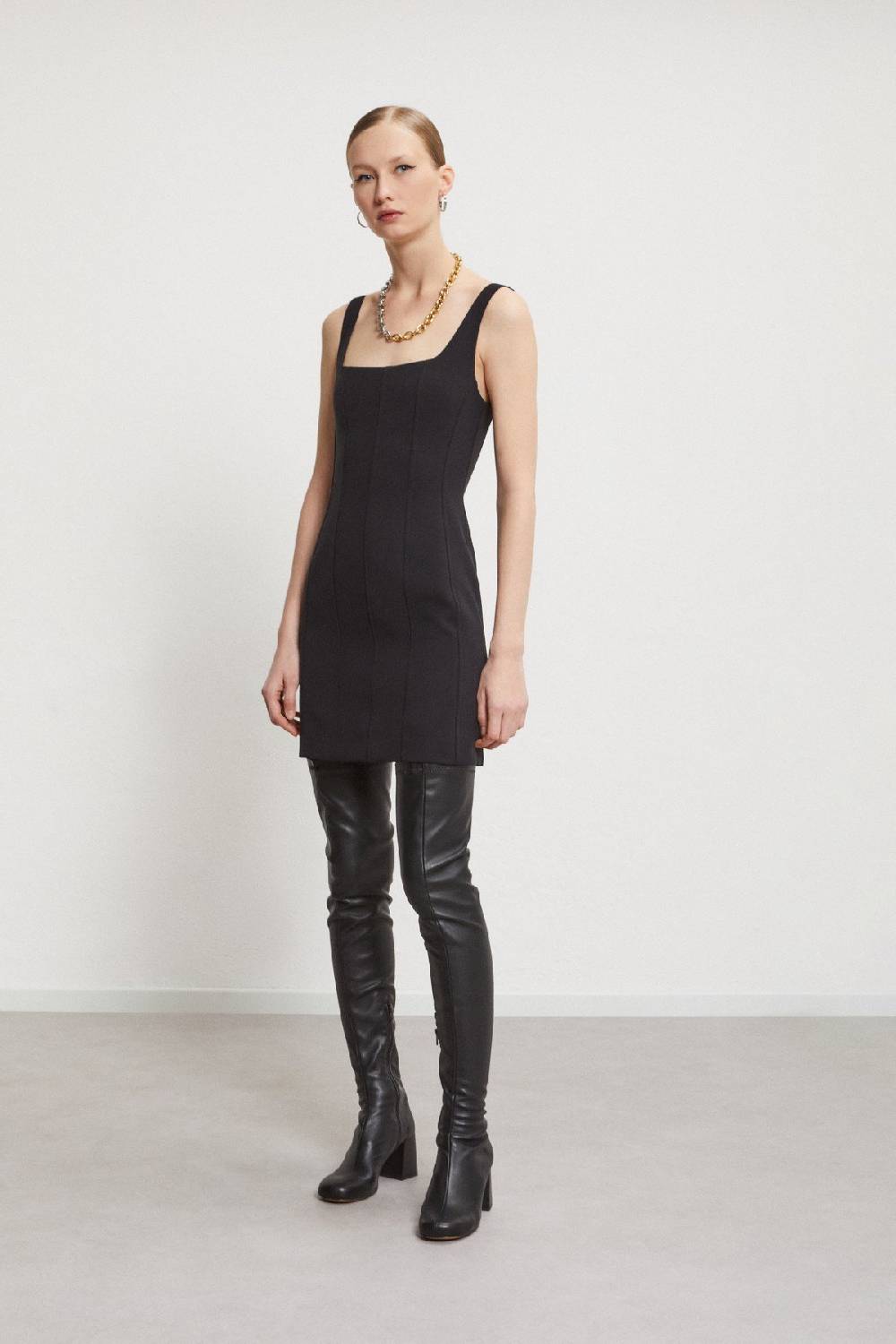 ottod'Ame Solid sheath dress