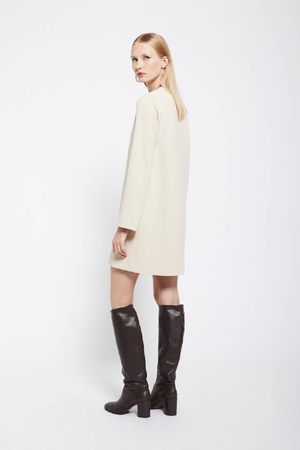 Ottod'Ame Solid Short Dress