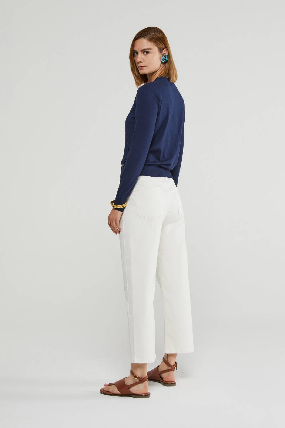 Ottod'Ame Straight Ankle Jeans