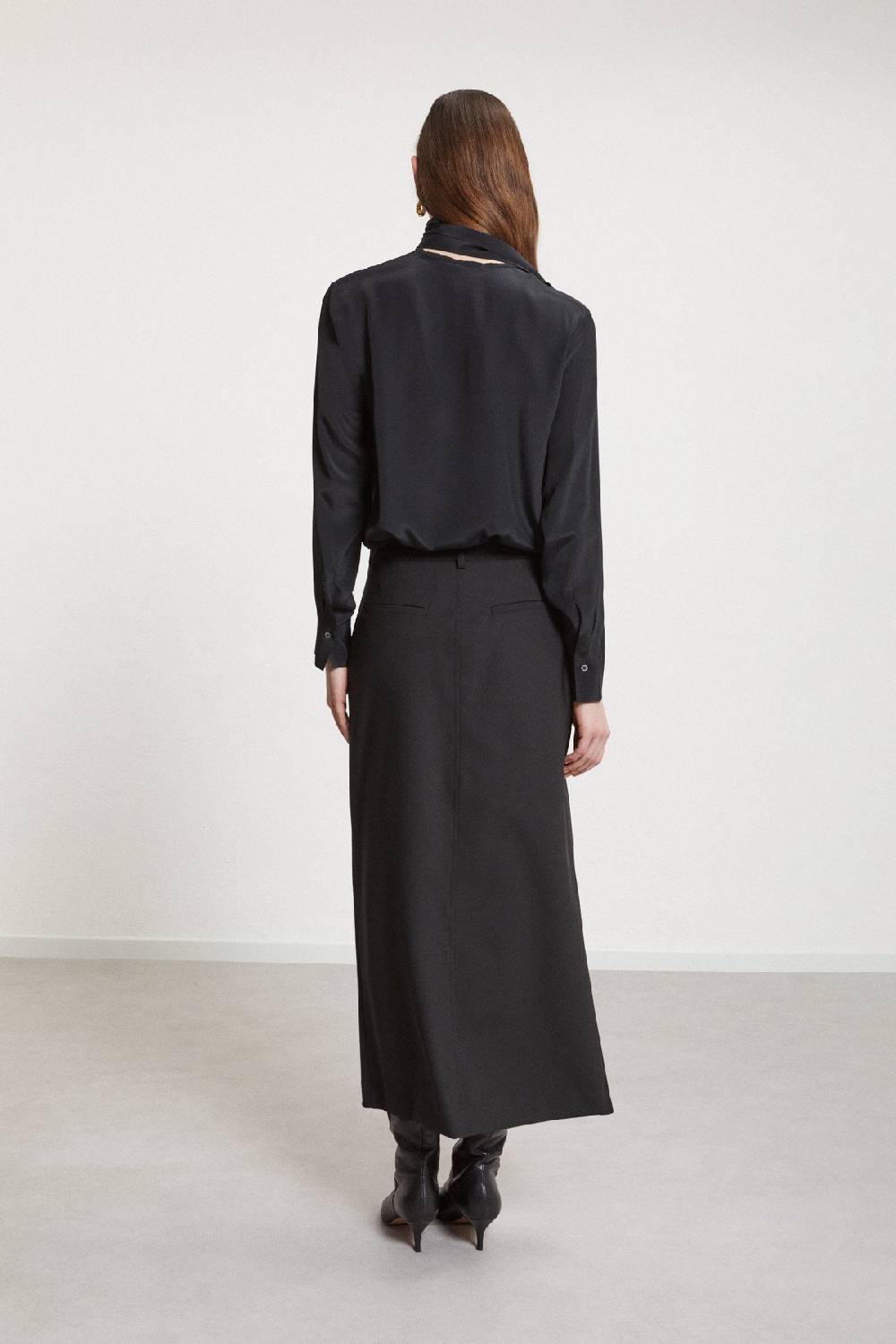 Ottod'Ame Straight Long Skirt