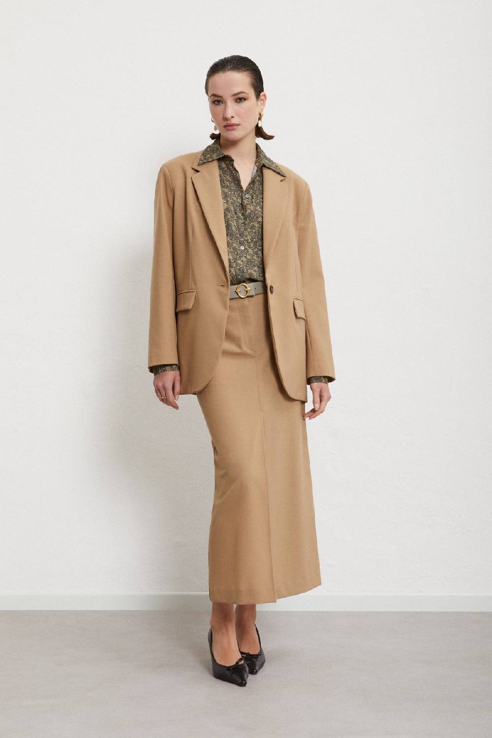 ottod'Ame Straight long skirt