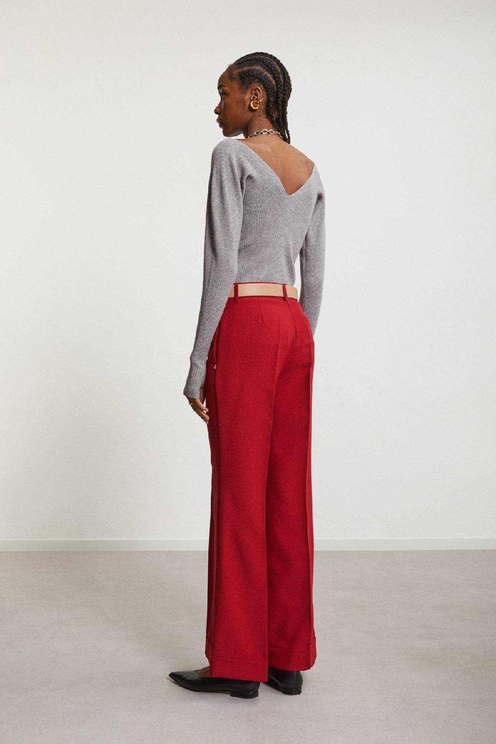 Ottod'Ame Straight Trousers