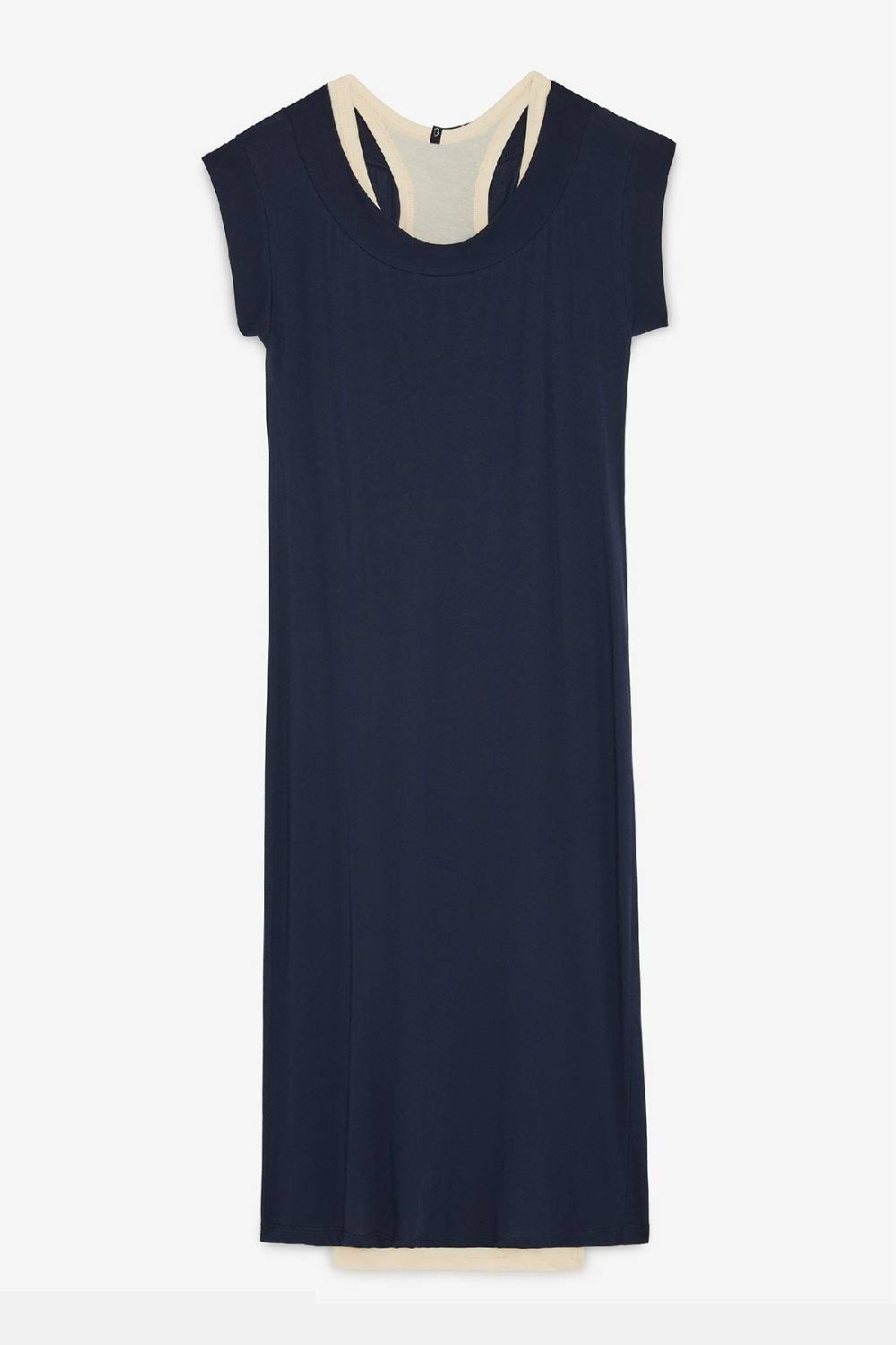 Ottod'Ame Stretch Cotton Long Dress