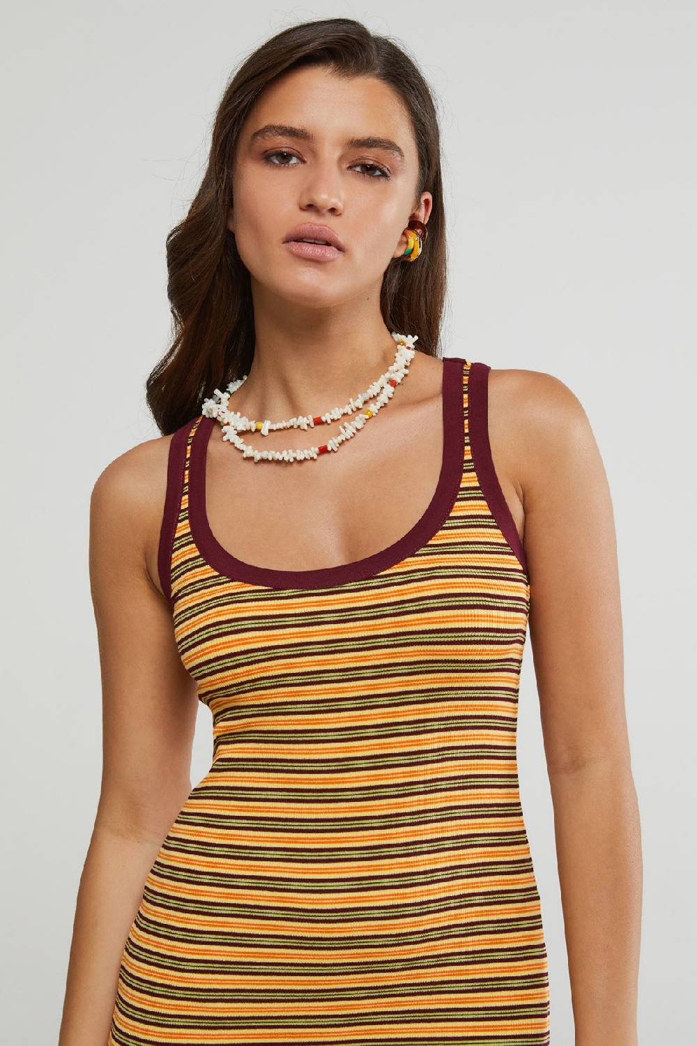 Ottod'Ame Stretch Viscose Long Dress